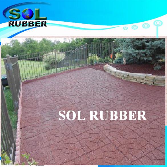 Residential Outdoor Rubber Paver