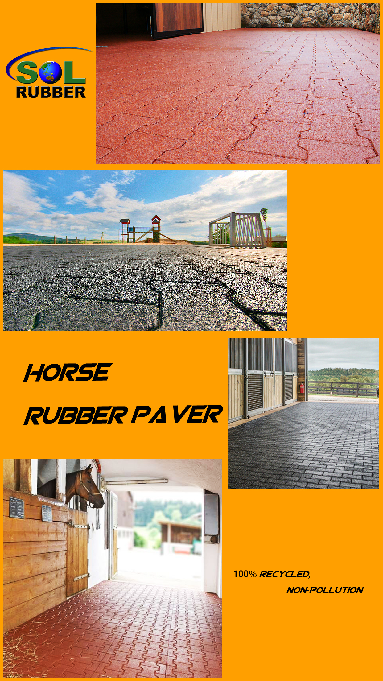 horse rubber paver-5