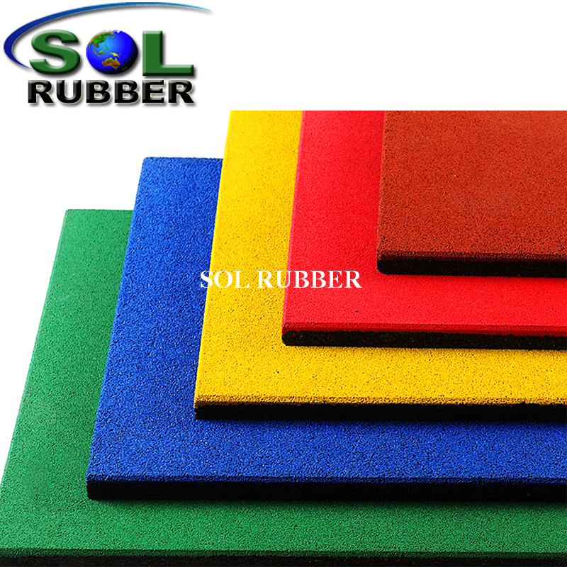 SOL RUBBER recycled outdoor rubber tile rubber floor tile (12)