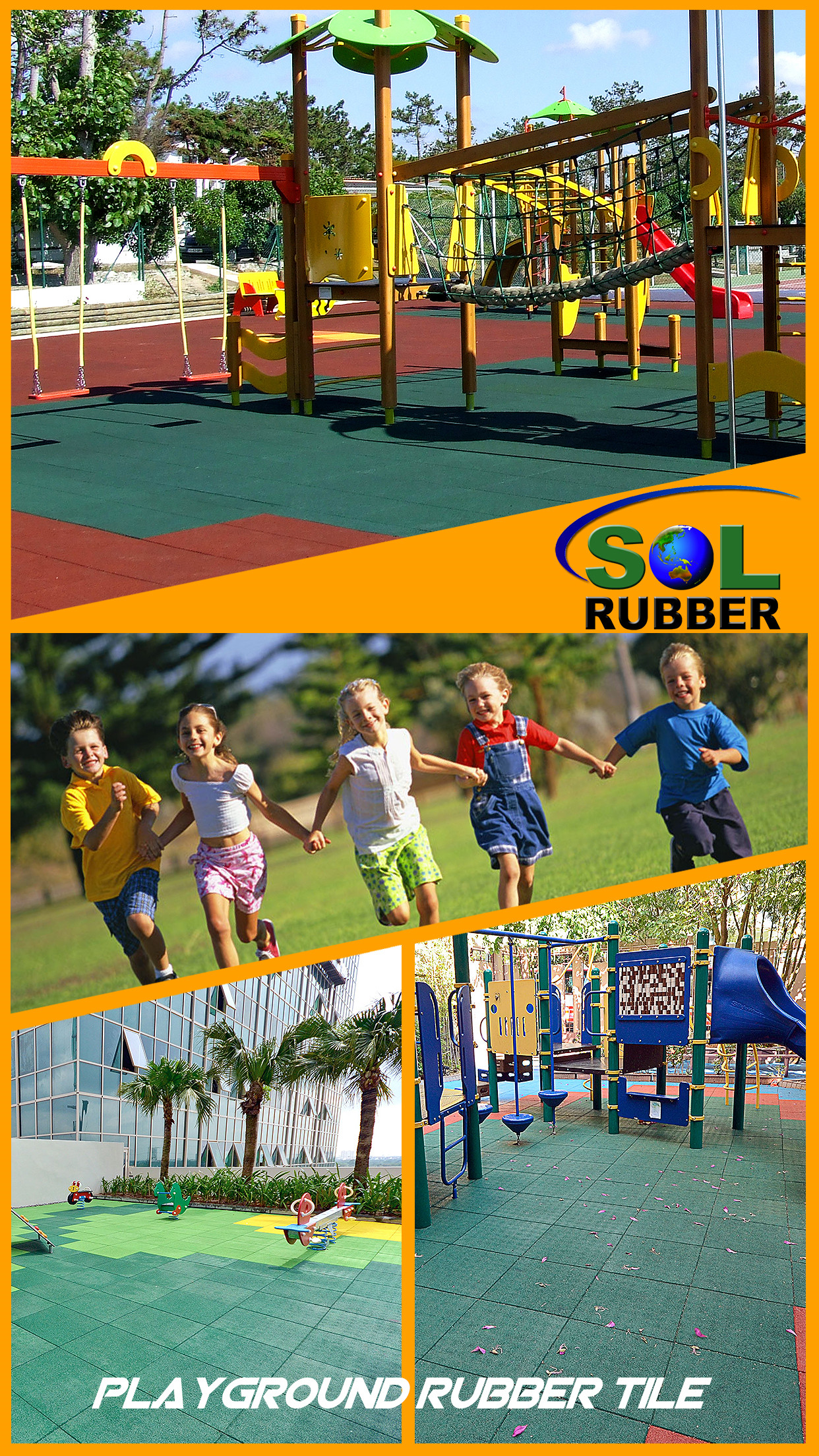 PLAYGROUND RUBBER TILE-4-5
