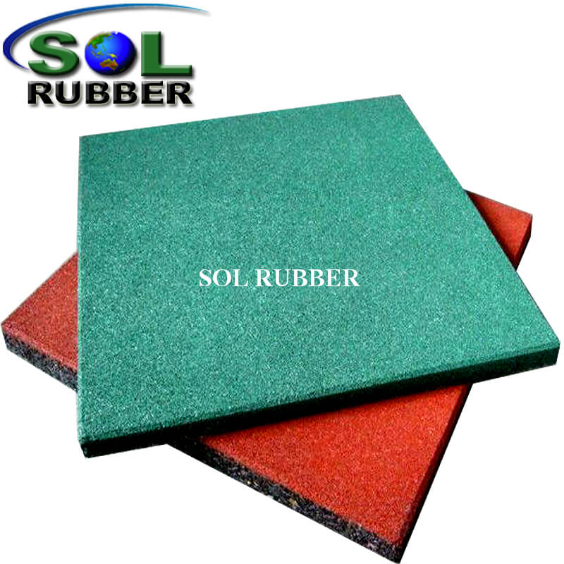 Customized Color Cheap Outdoor Rubber Flooring