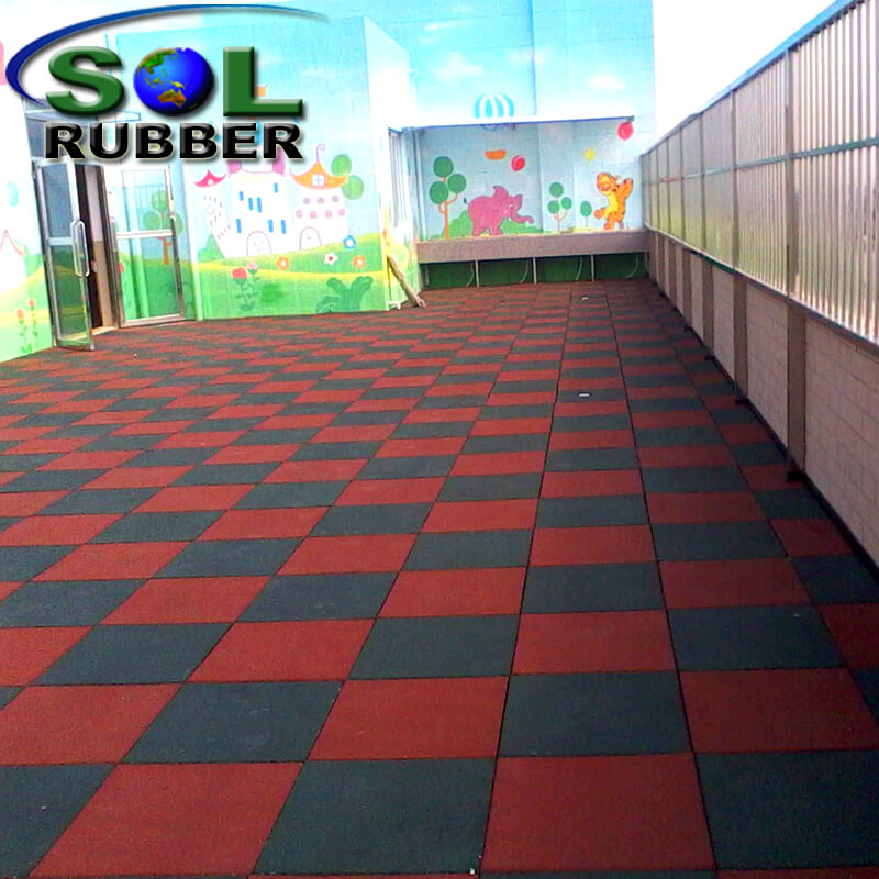 How to Install Rubber Tiles in Patio or Play Areas 