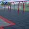 40mm Children Protection Outdoor Gym Rubber Flooring Tiles