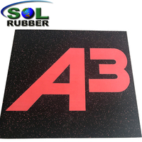 Special Logo Gym Fitness Floor Mat 