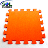 SOL RUBBER CrossFit Gym Rubber roll Interlocking Flooring Tiles mat EPDM particles mixed