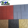 Residential outdoor rubber paver 16,18,24