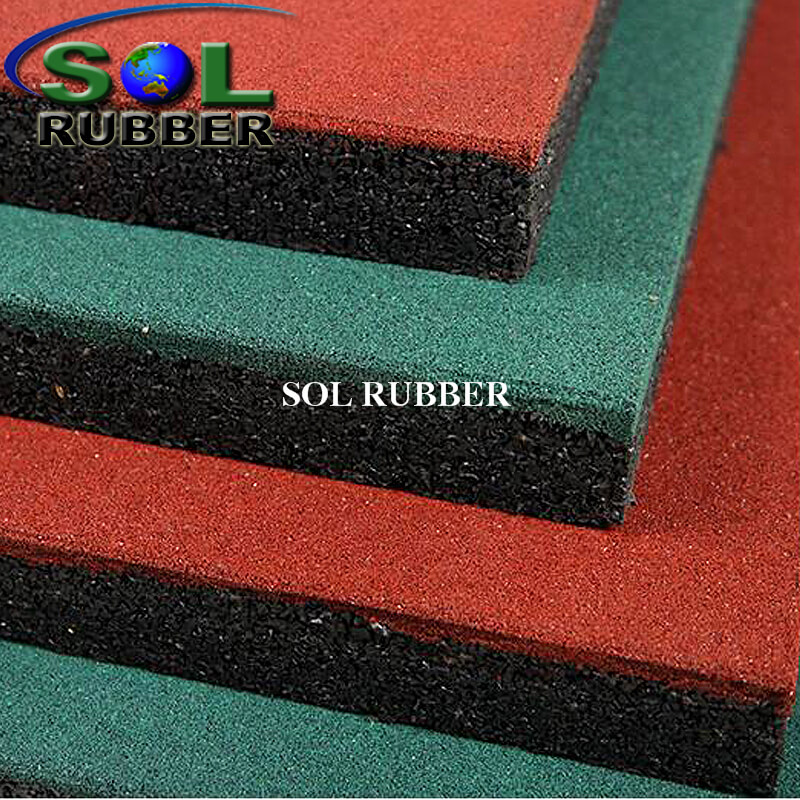 Wholesale Outdoor Safety Rubber Tiles