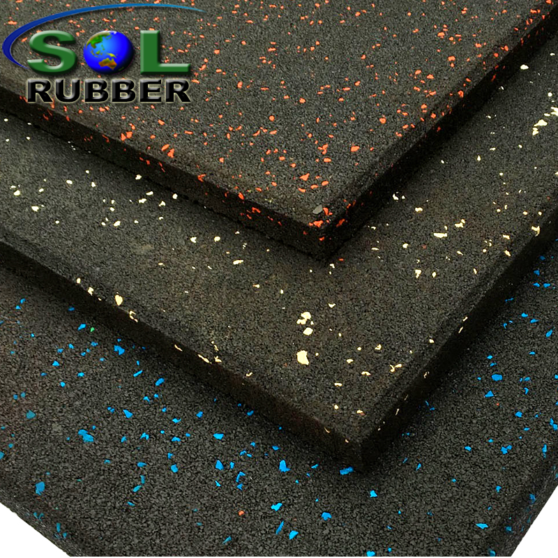 Wholesale Fine SBR Granules Sport Courts Rubber Floor 
