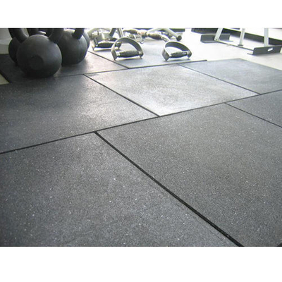 Commercial Recycled Rubber EPDM Flooring Tiles for Gym