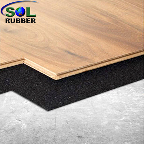 Soundproof Flooring Accessories Carpet Rubber Underlay Mat
