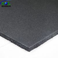 100% Premium Recycled SBR 1m x 1m 20 mm Rubber Gym Tiles