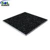 500mm Width EPDM Flecks Gym Floor Rubber Mat 20mm Thick Interlock