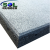 30mm Environmentally Friendly Outdoor grayRubber Floor Tiles