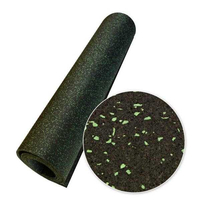 6mm Fire retardant EPDM Fitness Rubber Flooring Roll For Gym Room