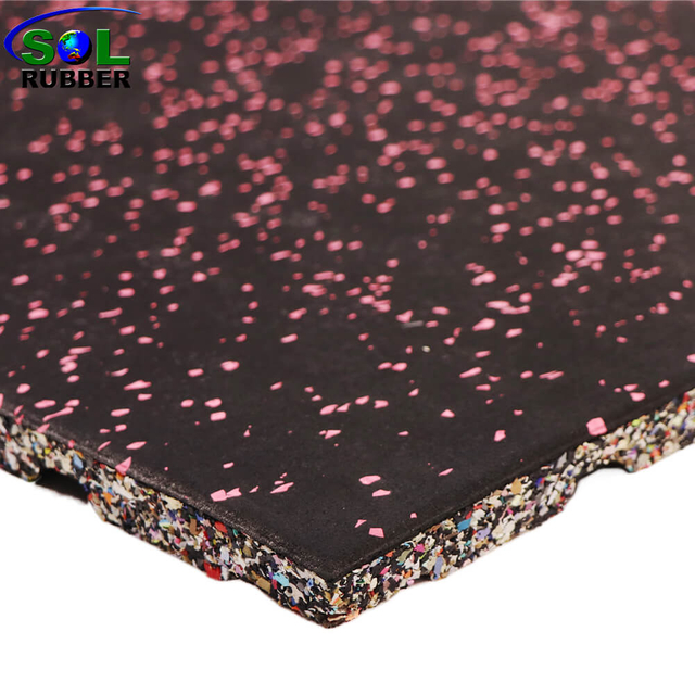 20mm Commercial Fitness Equipment Rubber Floor Mats For Gym