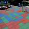 Easy DIY Interlocking Outdoor Rubber Tiles for Sports Deck