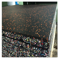 30mm Free Weight Area Resilient Interlocking Rubber Gym Flooring