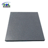 30mm Environmentally Friendly Outdoor grayRubber Floor Tiles