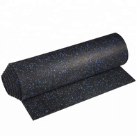 Commercial Fitness Flooring Crossfit Gym Rubber Rolls Floor
