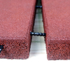 Recycled Eco-Friendly Outdoor Area Safety Rubber Gym Tile