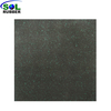 SLGT-Green SOL RUBBER Gym Black with White Color Rubber Gym Flooring Tile for Crossfit