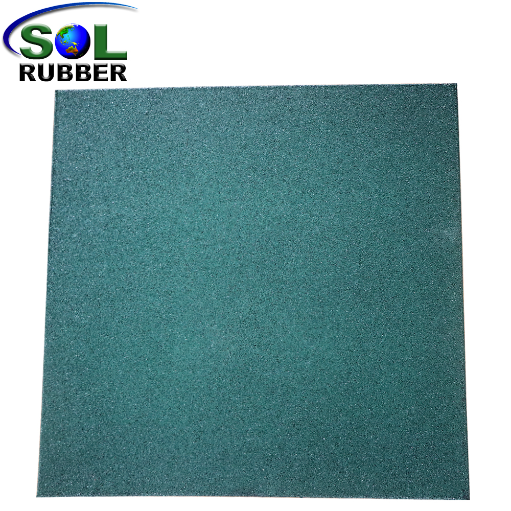 1m*1m*50mm Colored Playground Rubber Mat 