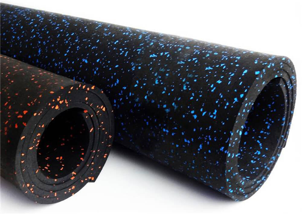 Anti Slip Fitness Room Use New Gym Roll Rubber Floor Mat