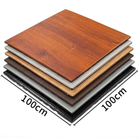 Wood Grains Pvc Odorless Absorption Rubber Gym Mats Flooring Rubber Tiles