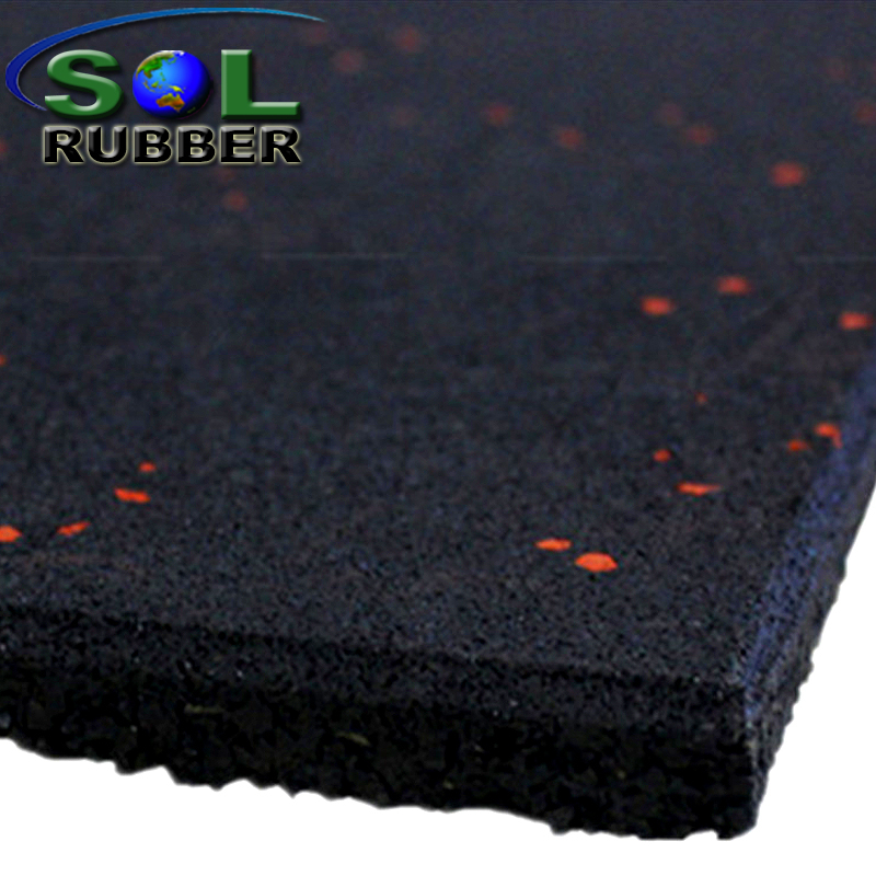 20mm Durable EPDM Gym Rubber Flooring Tile
