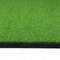 Artificial Grass Topped Gym Rubber Floor Tiles For Commercial Fitness