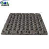 500mm Width EPDM Flecks Gym Floor Rubber Mat 20mm Thick Interlock