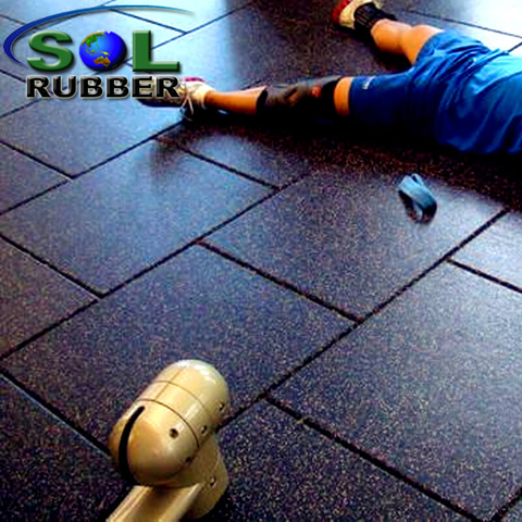 15mm Anti-Static EPDM Rubber Gym Flooring Mat