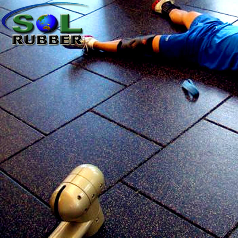 15mm Anti-Static EPDM Rubber Gym Flooring Mat