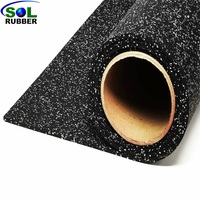 8mm Shock Absorption Sports Training Gym Rubber Mat Protective Flooring Rubber Floor