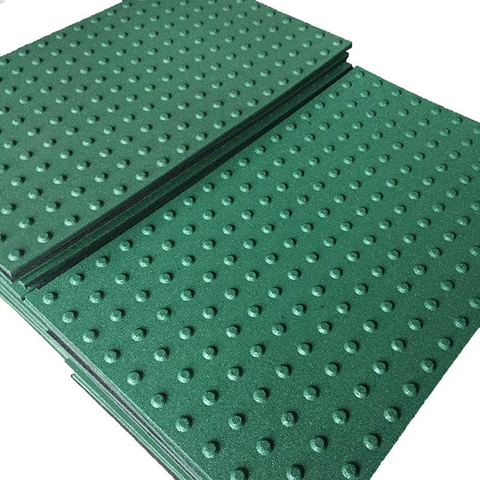Slip Resistant Rubber Tactile Mat for Blind Man Flooring Tile