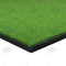 Artificial Grass Topped Gym Rubber Floor Tiles For Commercial Fitness