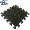 8mm Shock absorption Fitness Puzzle Gym Rubber Flooring 