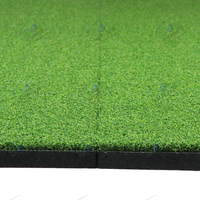 Functional Training Artificial Turf Rubber Flooring Tiles For Gym Room