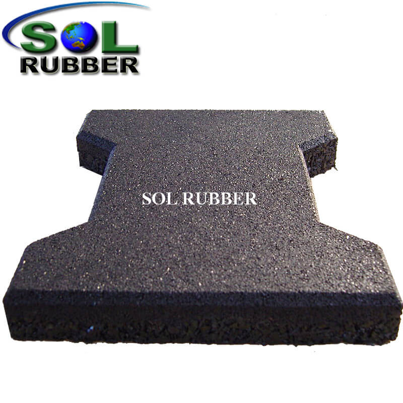 SBR And EPDM Rubber Horse Pathway Dog Bone Rubber Mat
