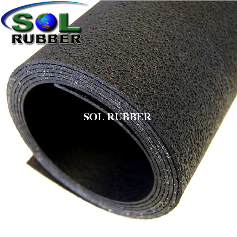 Premium Commerical Fitness Rubber Roll Flooring with EPDM Granules