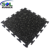 8mm Shock absorption Fitness Puzzle Gym Rubber Flooring 