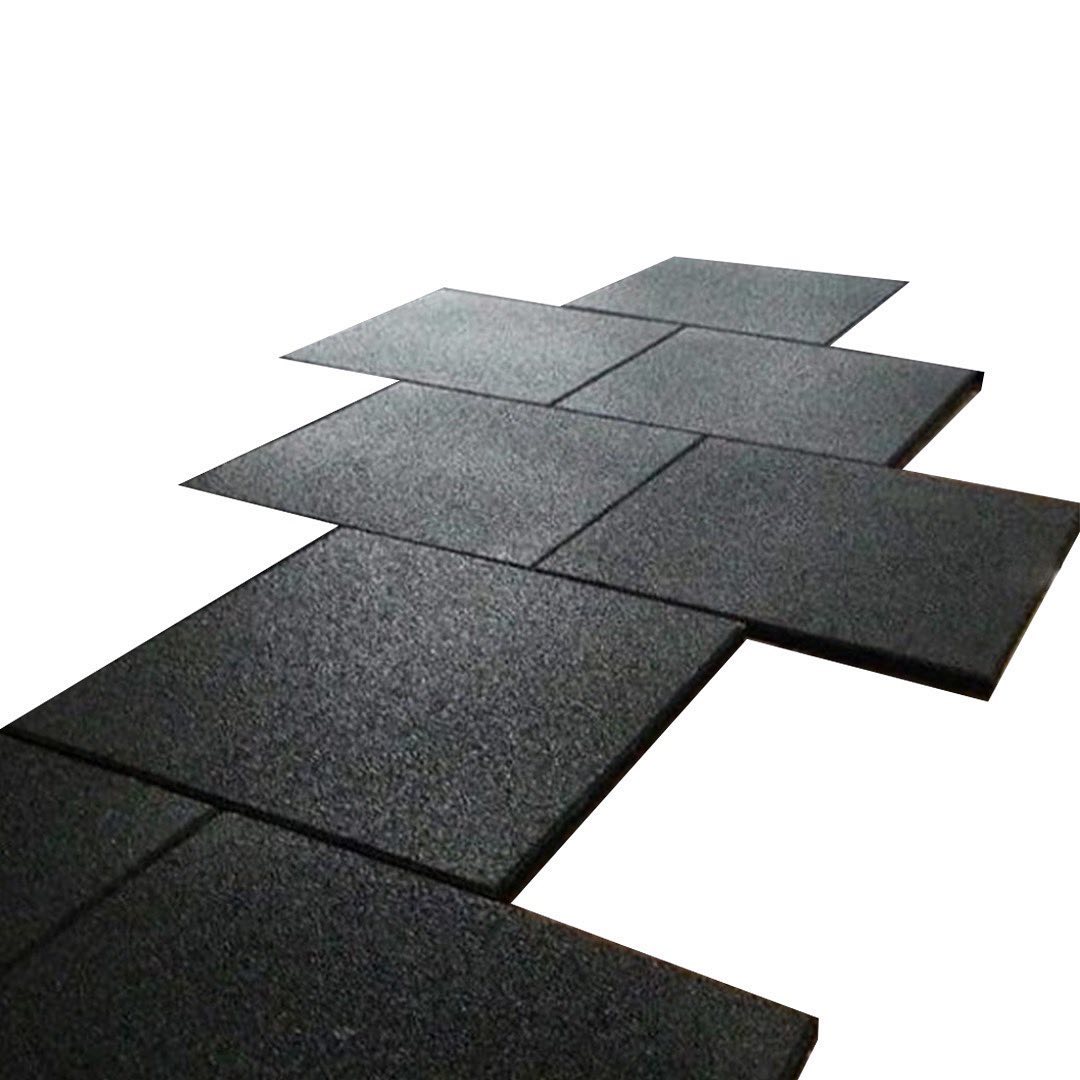 Commercial Fitness Shock Absorption SBR Rubber Mat with EPDM Flecks