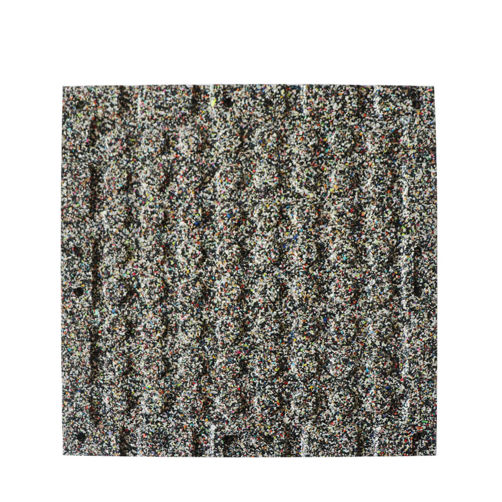 20mm Thick Wood Grain Free Weight Area Gym Rubber Flooring Mat