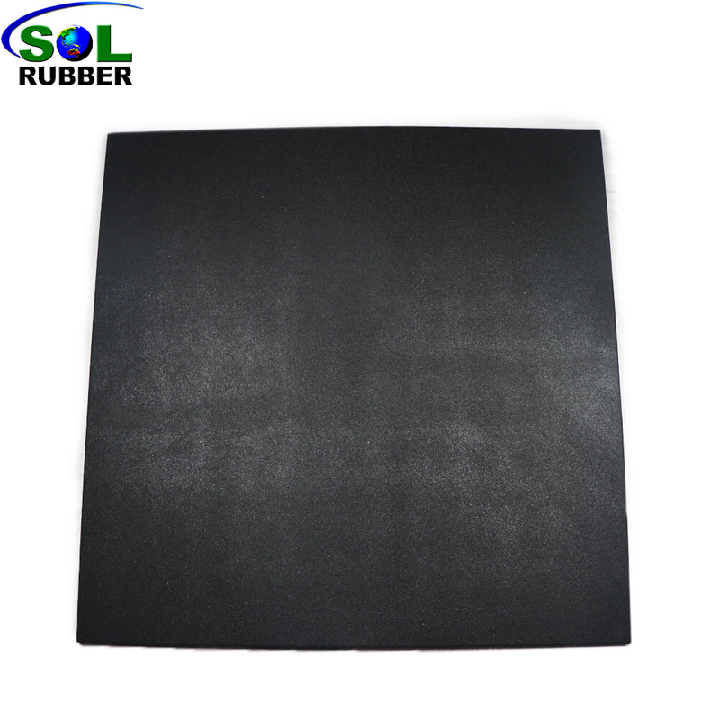 100% Premium Recycled SBR 1m x 1m 20 mm Rubber Gym Tiles
