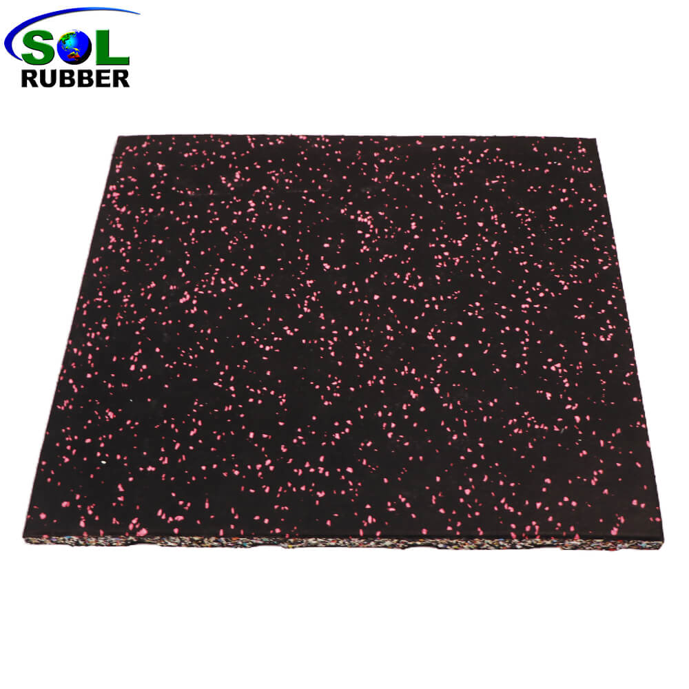 20mm Commercial Fitness Equipment Rubber Floor Mats For Gym