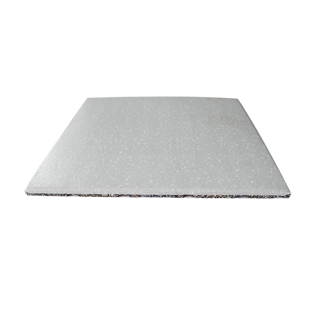 20mm Thick Wood Grain Free Weight Area Gym Rubber Flooring Mat