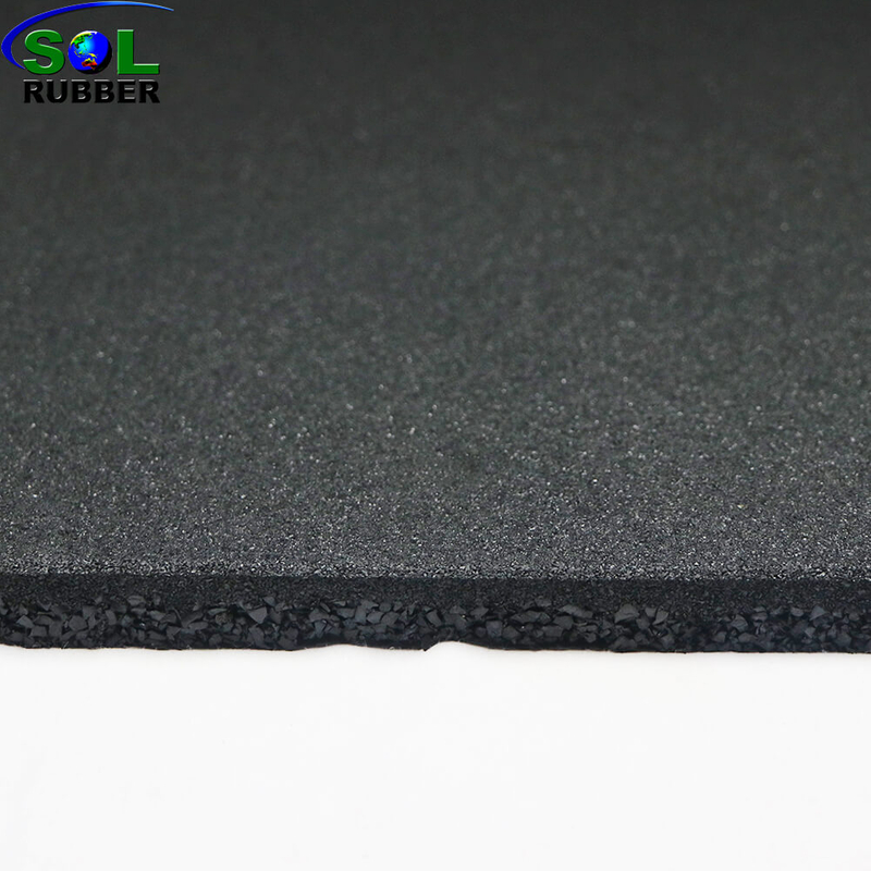 100% Premium Recycled SBR 1m x 1m 20 mm Rubber Gym Tiles