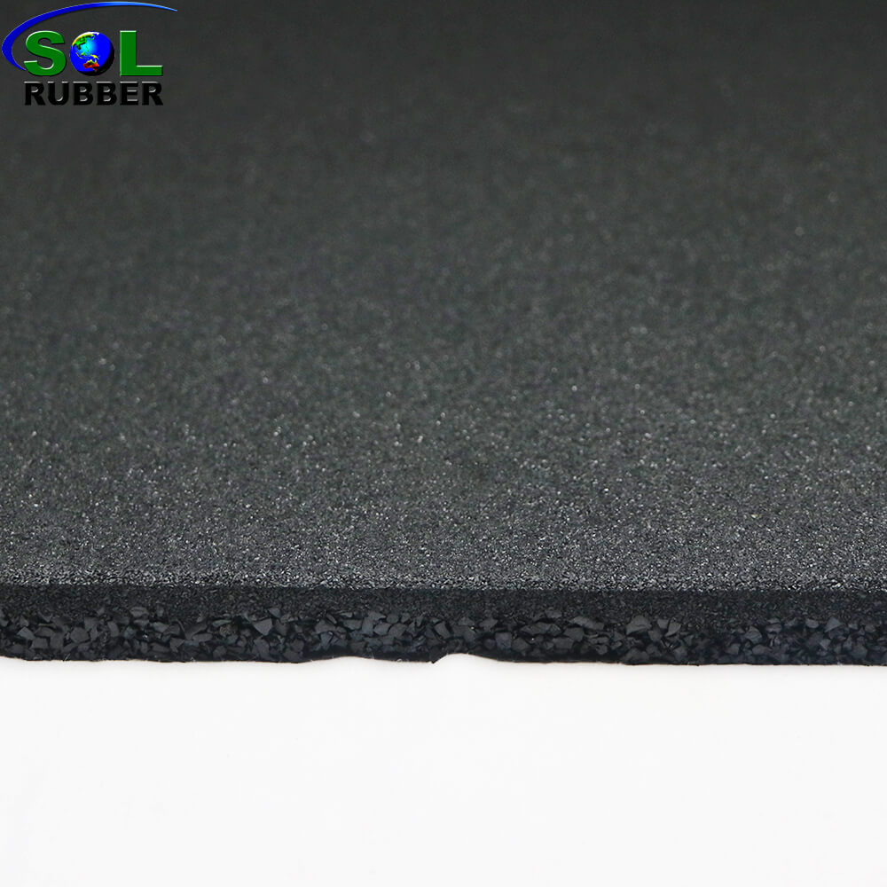 100% Premium Recycled SBR 1m x 1m 20 mm Rubber Gym Tiles