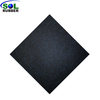 SLGT-Blue-SOL RUBBER Non-Toxic Fitness Rubber Floor Mat Protective Gym Flooring for Weights