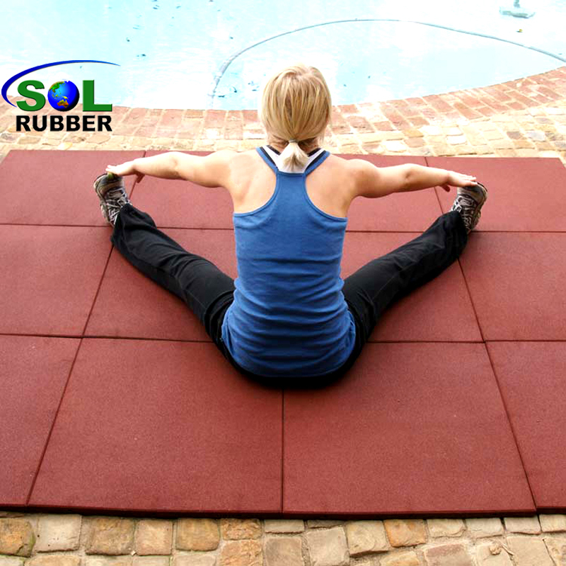 40mm Anti SIP Interlocking Outdoor Rubber Tiles Playground - Buy Rubber  Tiles Playground, Outdoor Rubber Tiles, rubber flooring tiles Product on  SOL RUBBER FLOORING